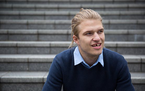 Portrait of a Young Man with a Missing Tooth