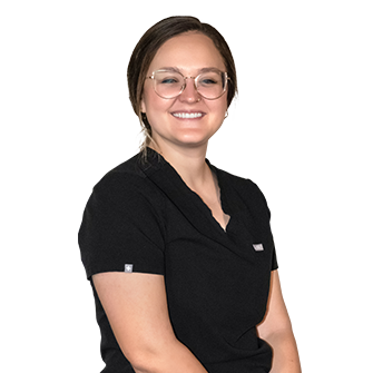 smiling dental hygienist